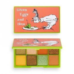 I HEART REVOLUTION X Dr.Seuss Paleta 8 cieni do powiek Green Eggs and Ham