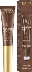 EVELINE Wonder Match Ultrakremowy Bronzer w tubce z aplikatorem - nr 02  14 ml