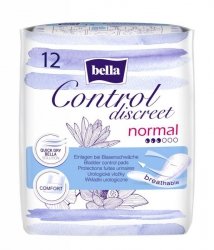 BELLA Control Discreet Normal Wkładki urologiczne 1op. - 12 szt.
