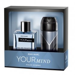 JEAN MARC Your Mind Zestaw prezentowy męski - woda toaletowa 100 ml + dezodorant 150 ml