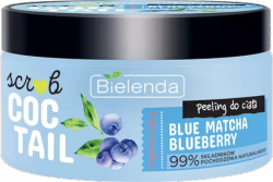 Bielenda Scrub Coctail Peeling do ciała regenerujący Blue Matcha & Blueberry 350g