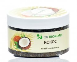 SPA Скраб для Тела Кокосовый, Dr.Biokord, 100% Натуральный