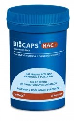 BICAPS NAC+, N-ацетил-L-цистеин, Formeds, 60 капсул