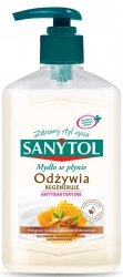 Sanytol Питательное дезинфицирующее мыло с миндальным молоком, 250 мл