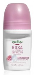 Różany dezodorant w kulce z kwasem hialuronowym, Equilibra, 50 ml