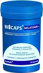 BICAPS Melatonin +, Мелатонин, Формедс, 60 капсул