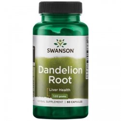 Корень одуванчика (Dandelion) 515 мг, Swanson, 60 капсул