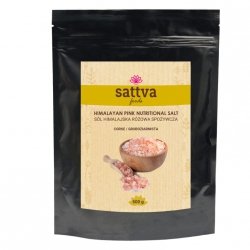 Różowa sól himalajska gruboziarnista, Sattva, 500g