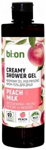BIO NATURELL Kremowy żel pod prysznic Brzoskwinia i Mleko 473 ml 