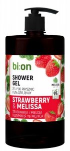 BIO NATURELL Kremowy żel pod prysznic Truskawka i Melisa 946 ml 