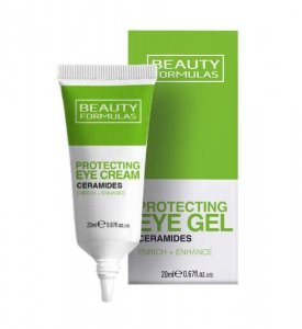 BEAUTY FORMULAS Ceramides Ochronny krem pod oczy z ceramidami 20 ml 