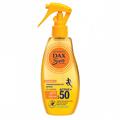 Dax Sun Transparentny spray do opalania SPF 50 - 200ml 