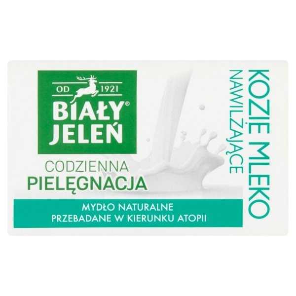 Biały Jeleń Codzienna Pielęgnacja Mydło hipoalergiczne Kozie Mleko  100g