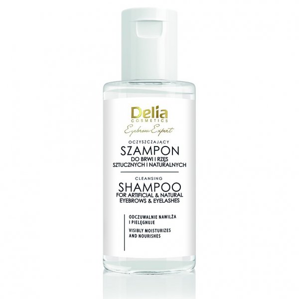 DELIA Eyebrow Expert Szampon do brwi i rzęs naturalnych i sztucznych 50 ml