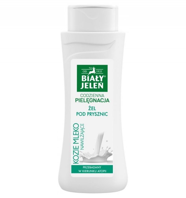 BIAŁY JELEŃ Codzienna Pielęgnacja Żel pod prysznic nawilżający Kozie mleko 300 ml