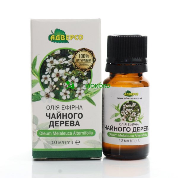 Tea Tree Oil, Adverso, 100% Natural