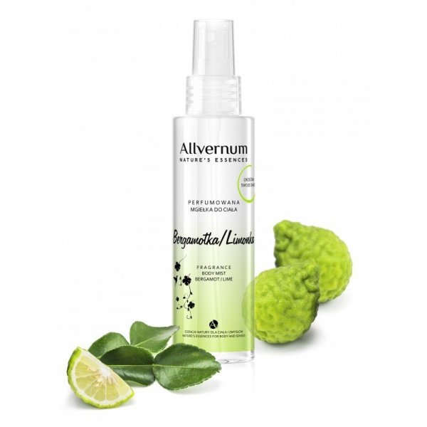Fragrance Body Mist Bergamot &amp; Lime, Allvernum