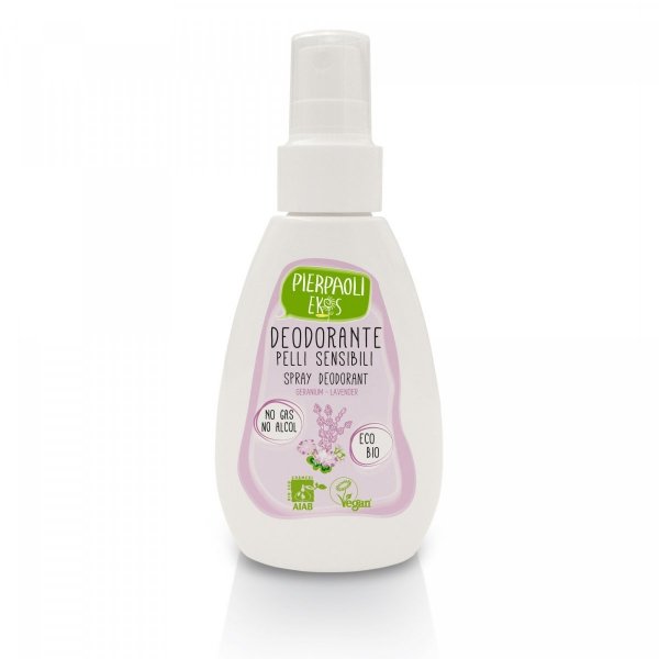 Lavender &amp; Geranium Natural Deodorant, AIAB, Pierpaoli Ekos