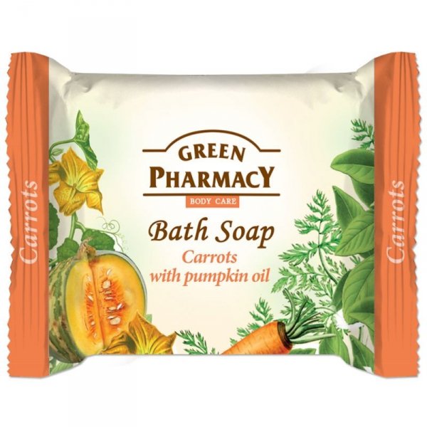 Bath Soap Carrots with pumpkin oil, Green Pharmacy