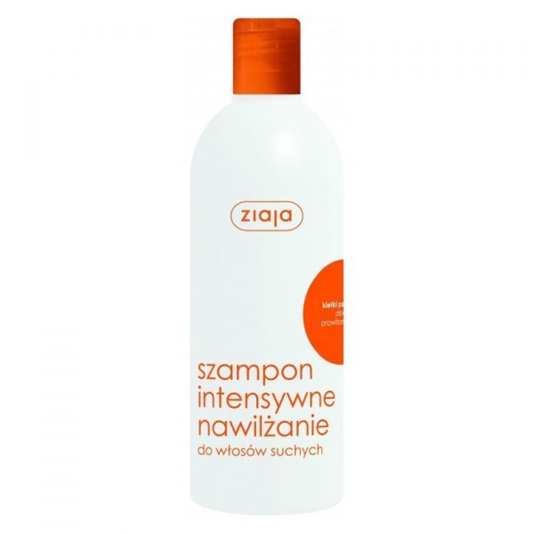 Ziaja, szampon do włosów Intensywne Nawilżanie z kiełkami pszenicy, 400ml