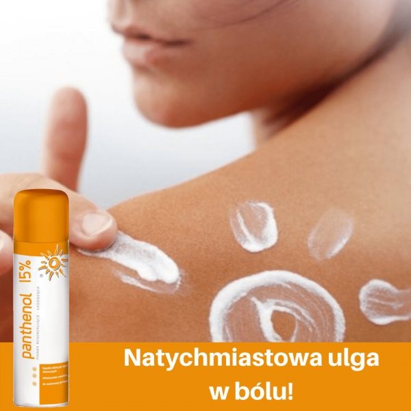 Panthenol 15% forte - pierwsza pomoc po oparzeniu słonecznym i termicznym, Biovena, 150ml