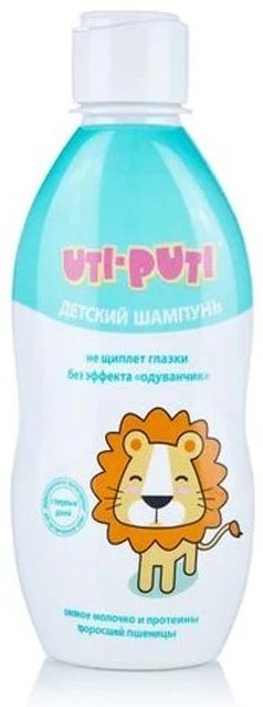 Szampon dla dzieci z mlekiem owsianym i proteinami pszenicy 0+, UTI-PUTI 200ml