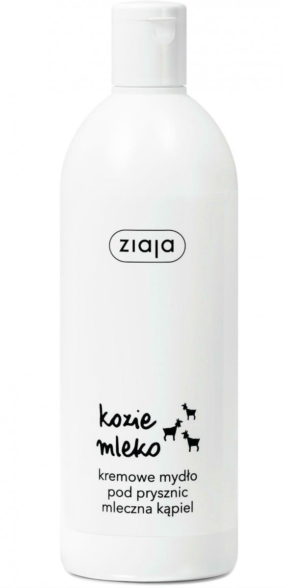 Goat's Milk Creamy Shower Soap, Ziaja, 500ml