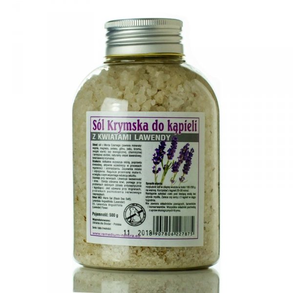 Black Sea Salt, Lavender Bath Salt , 500 g