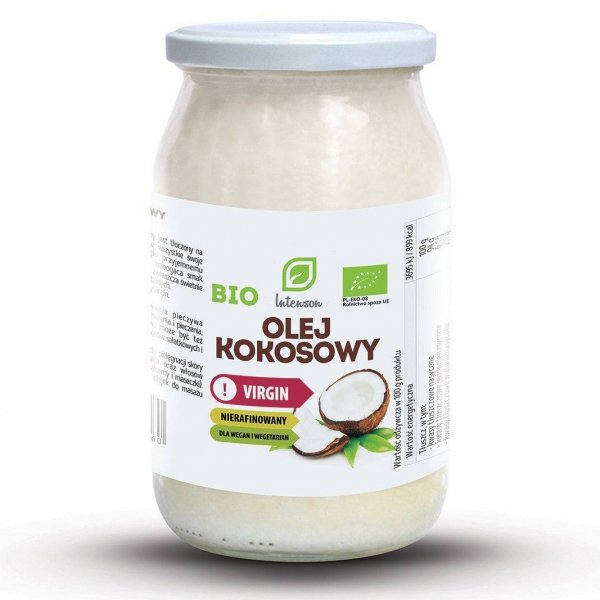 BIO Olej Kokosowy Virgin, Intenson, 900ml