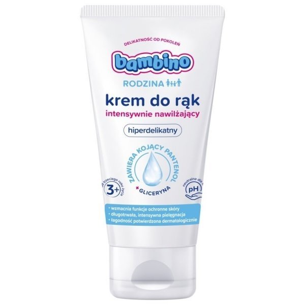 BAMBINO Rodzina Krem do rąk intensywnie nawilżający 75 ml