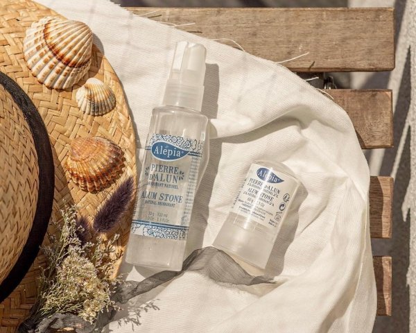 Alum Stone Stick Natural Deodorant, Alepia, 120g