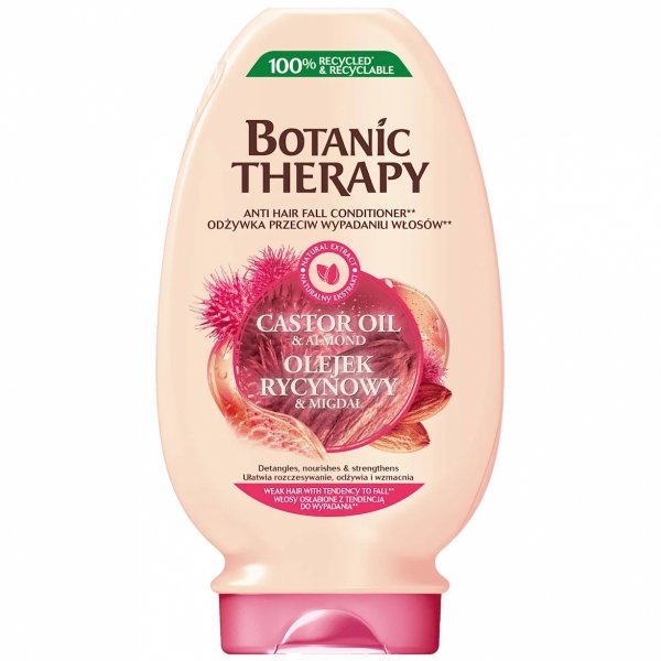 GARNIER Botanic Therapy Wzmacniająca Odżywka Olejek Rycynowy &amp; Migdał do włosów osłabionych  200 ml
