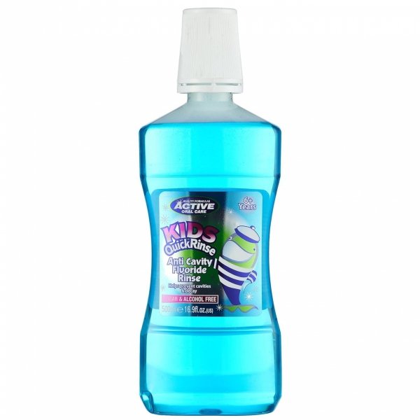 Beauty Formulas Active Oral Care Płyn do płukania ust dla dzieci Quick Rinse  500ml