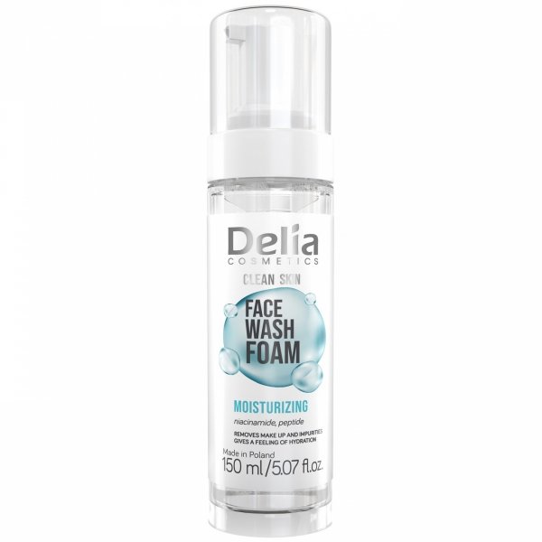 DELIA Clean Skin Pianka nawilżająco-normalizująca 150 ml