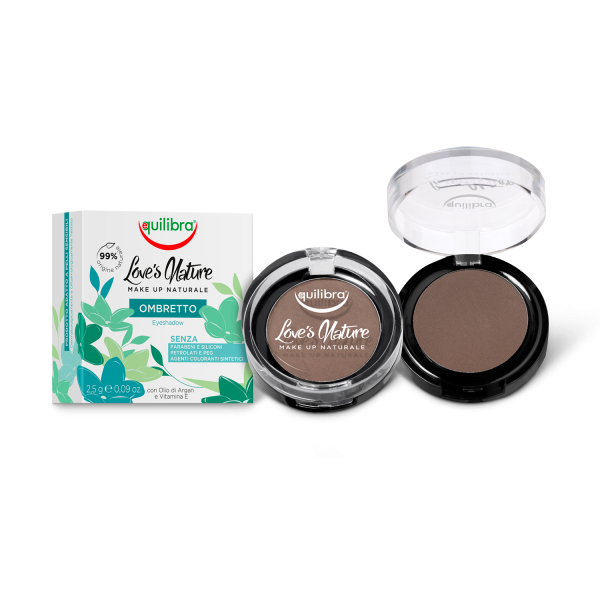 Marrone Scuro Eye Shadow (Dark Brown), EQUILIBRA