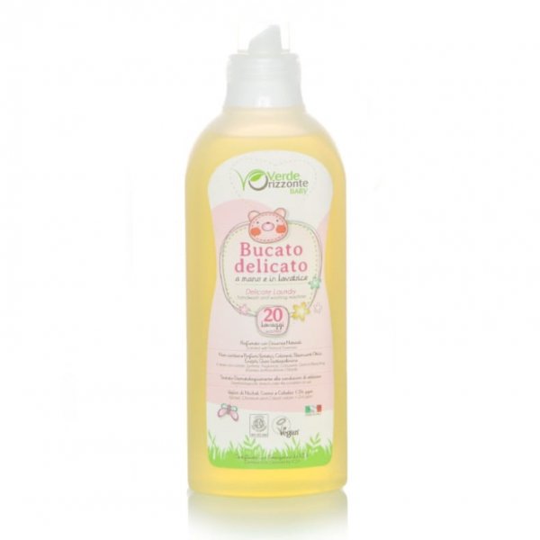 Płyn do prania ubranek dziecięcych i niemowlęcych, ręcznie oraz w pralce, Verde Orizzonte Baby, 1000 ml