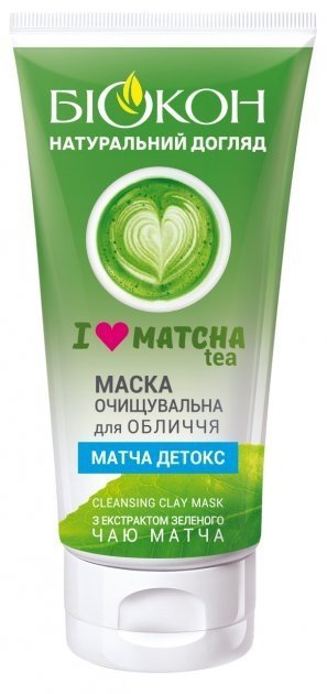 Oczyszczająca Maseczka do Twarzy I LOVE MATCHA TEA, Biokon
