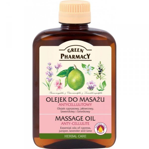 Anti-cellulite Massage Oil, Green Pharmacy