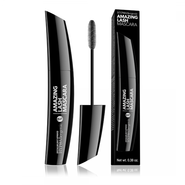 Bell Hypoallergenic Tusz do rzęs Amazing Lash Efekt teatralnych rzęs nr 01 extreme black 11g