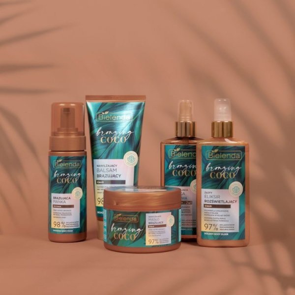 BIELENDA Bronzing Coco Nawilżający balsam brązujący do ciała 200ml