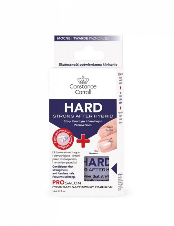 Constance Carroll Nail Care Odżywka do paznokci Hard Strong After Hybrid  10ml