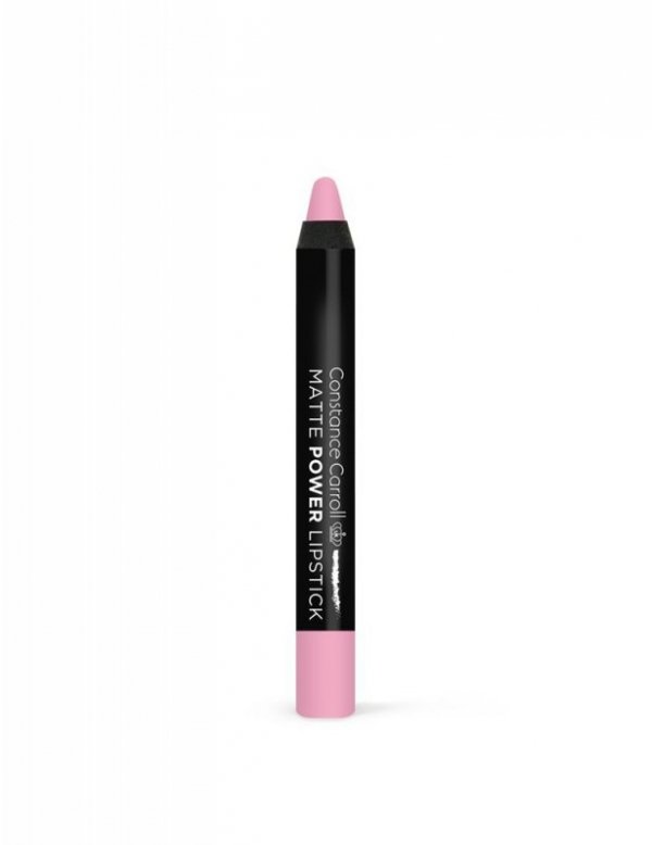 Constance Carroll Matte Power Lipstick Pomadka matowa w kredce nr 01 Nude Rose  1szt