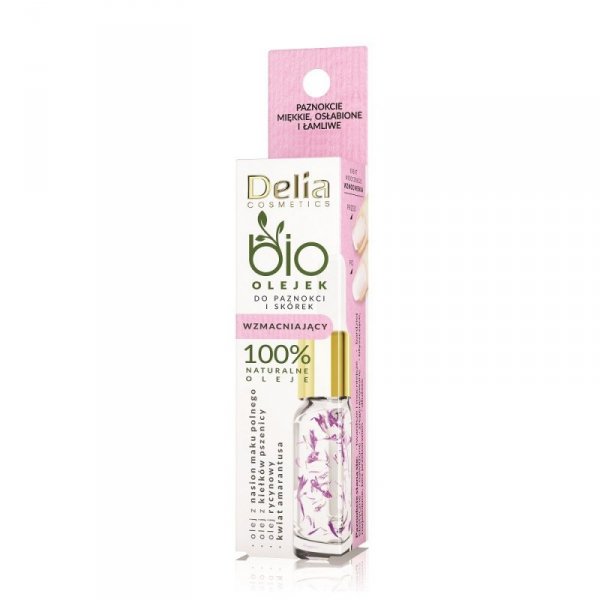 DELIA Bio Olejek do paznokci i skórek - wzmacniający 10 ml