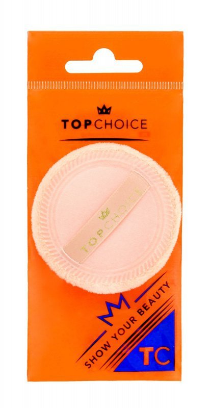 Top Choice Puszek do nakładania pudru sypkiego (6494) 1szt