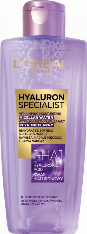 LOREAL Hyaluron Specialist Płyn micelarny do demakijażu 200 ml