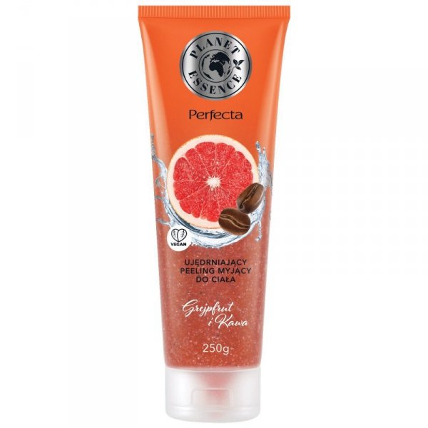 Perfecta Planet Essence Ujędrniający Peeling myjący do ciała - Grefpfruit i Kawa 250g