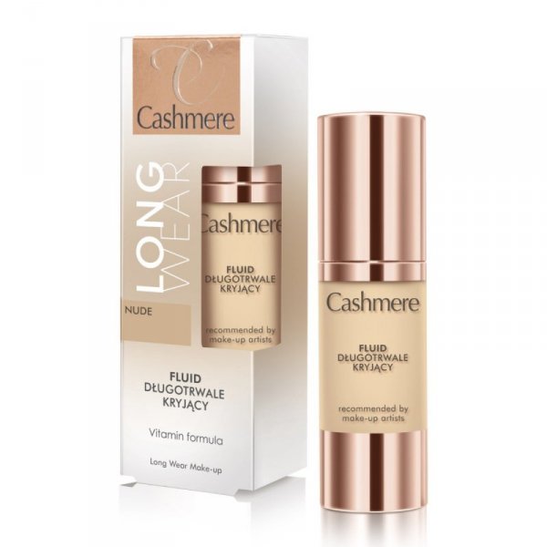 CASHMERE Long Wear Make-up Fluid długotrwale kryjący Nude 30 ml