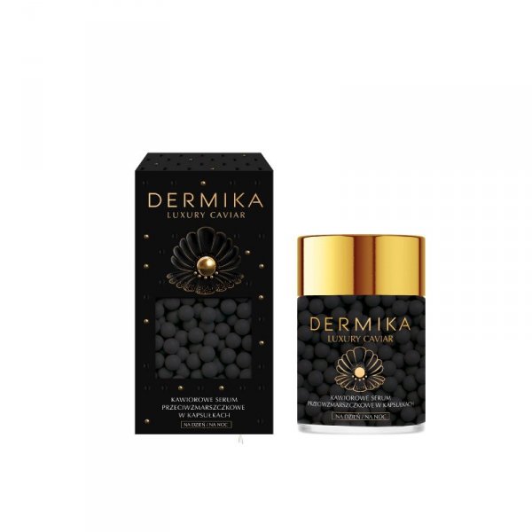 Dermika Luxury Caviar Kawiorowe Serum przeciwzmarszczkowe w kapsułkach 60g