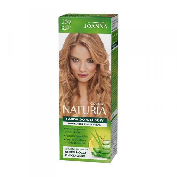JOANNA Naturia Color Farba do włosów nr 209 Beżowy blond