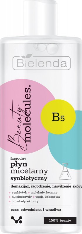 BIELENDA BEAUTY MOLECULES Molekularny Płyn micelarny synbiotyczny  500 ml